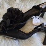 Midnight Bloom Heels