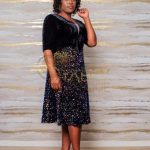 Midnight Floral Dress