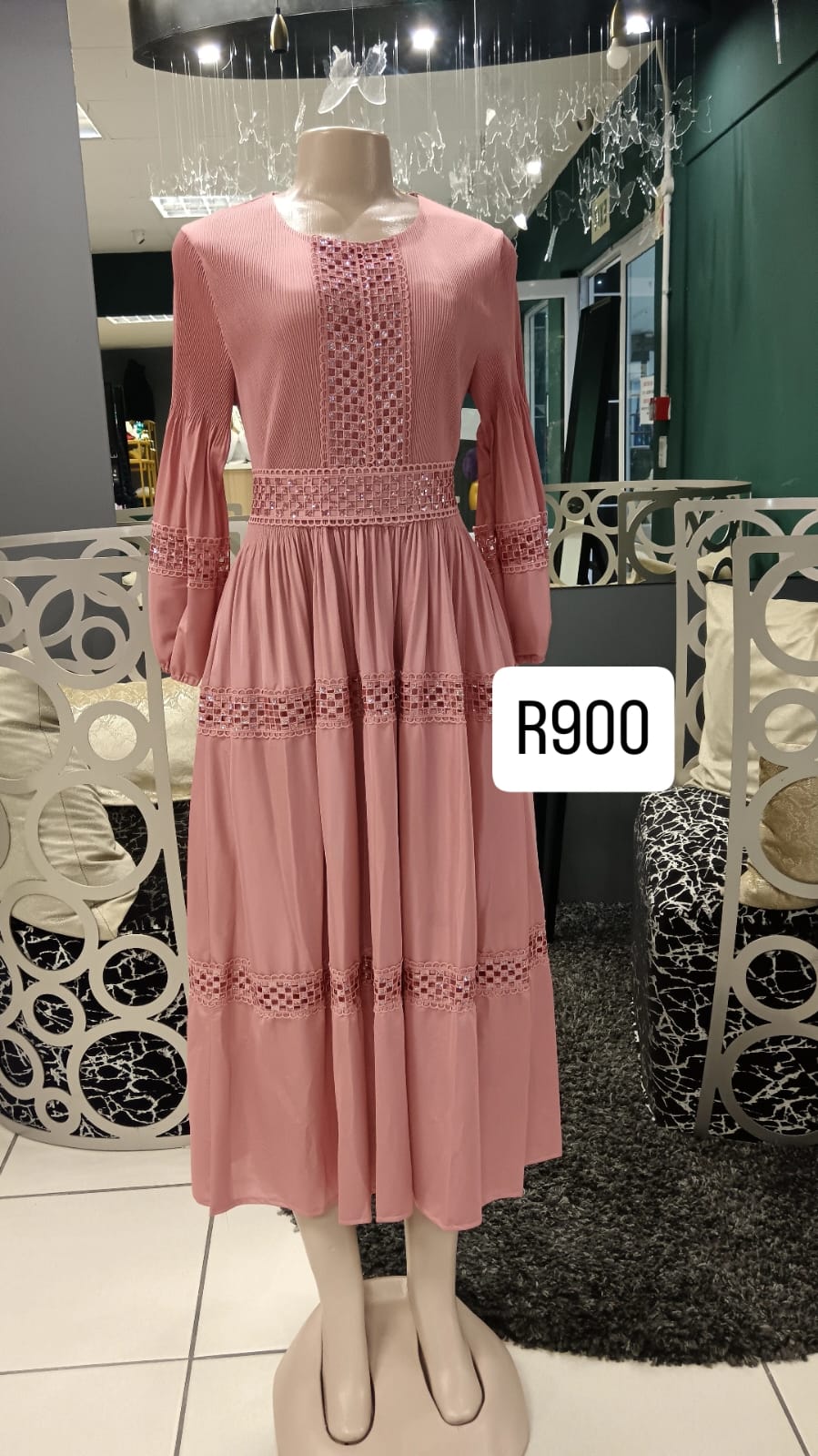 Blush Belle Tiered Midi Dress