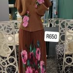 Mocha Bloom Knit Ensemble